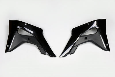 Honda CRF Radiator Covers - Black - HO04683#001