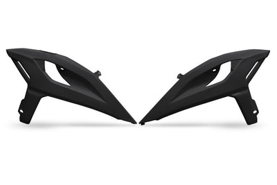 Beta RR Radiator Covers - Black - BE02008#001