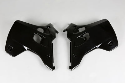 Kawasaki KX Radiator Covers - Black - KA02744#001