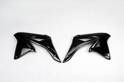 Suzuki RMZ Radiator Covers - Black - SU04928#001