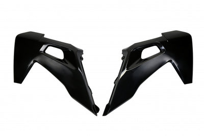 Husqvarna TC Radiator Covers - Black - HU03390#001
