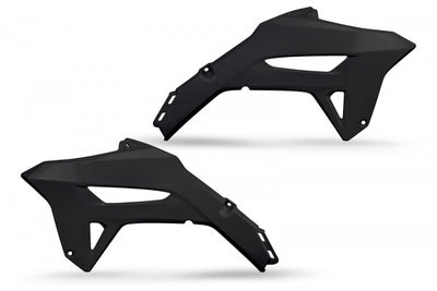 Honda CRF Radiator Covers - Black - HO05605#001