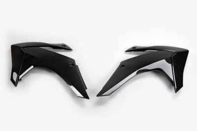 Honda CRF Radiator Covers - Black - HO04675#001