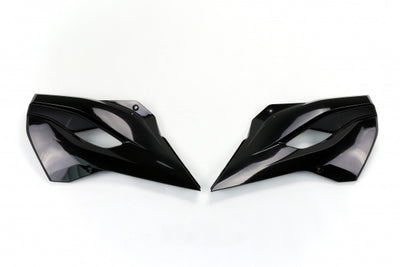 Husqvarna TC Radiator Covers - Black - HU03353#001