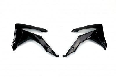 Honda CRF Radiator Covers - Black - HO04657#001