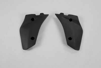 Husqvarna CR Radiator Covers - Black (001) - HU03320#001