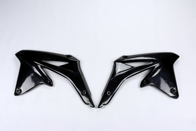 Suzuki RMZ Radiator Covers - Black - SU04917#001