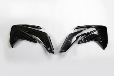 Honda CRF Radiator Covers - Black - HO04619#001