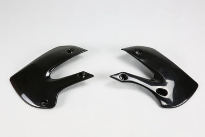 Kawasaki KX Radiator Covers - Black - KA03733#001