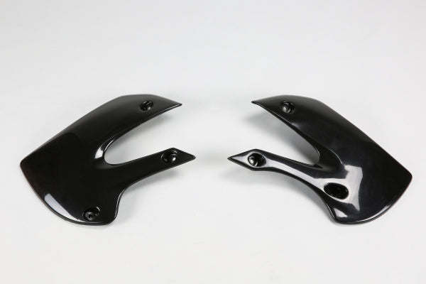 Kawasaki KX Radiator Covers - Black - KA03733#001
