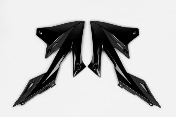 Suzuki RMZ Radiator Covers - Black - SU04941#001