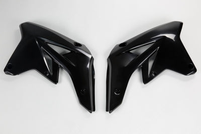 Suzuki RMZ Radiator Covers - Black - SU04901#001
