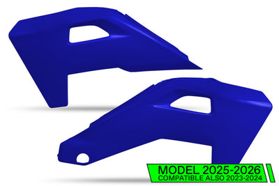 Husqvarna FX Radiator Covers - Blue Heritage - HU04325#082