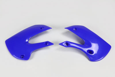 Kawasaki KLX Radiator Covers - Blue - KA03733#089