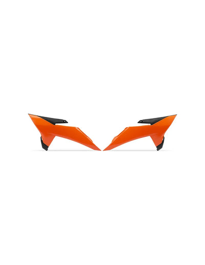 KTM SX Radiator Covers - Neon Orange - KT05030#FFLU
