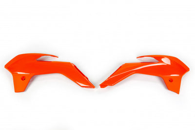 KTM SX Radiator Covers - Neon Orange - KT04042#FFLU