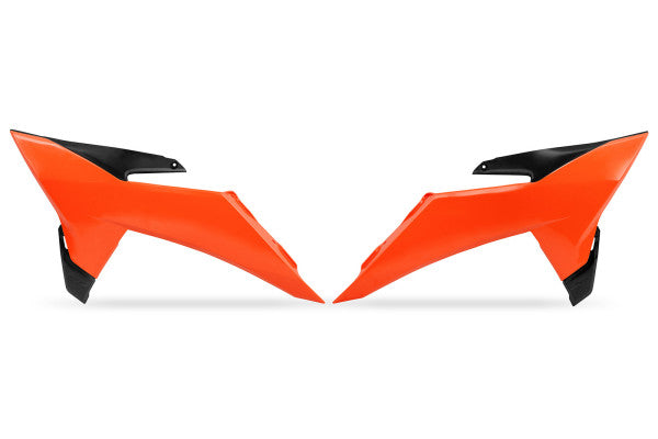 KTM SX Radiator Covers - Neon Orange - KT05025#FFLU