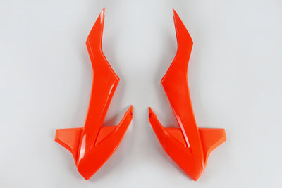 KTM SX Radiator Covers - Neon Orange - KT05030#FFLU