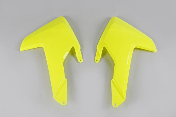 Husqvarna TX Radiator Covers - Neon Yellow - HU03365#DFLU