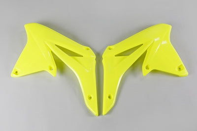 Suzuki RMZ Radiator Covers - Neon Yellow - SU04928#DFLU