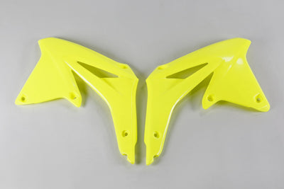 Suzuki RMZ Radiator Covers - Neon Yellow - SU04927#DFLU