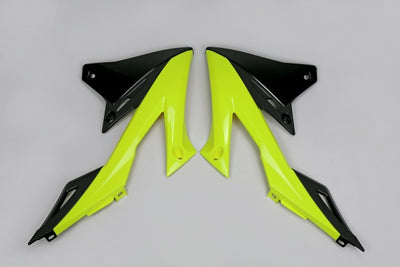 Suzuki RMZ Radiator Covers - Neon Yellow - SU04941#DFLU