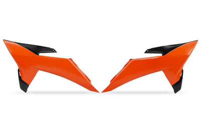 KTM SX Radiator Covers - Orange - KT05025#127