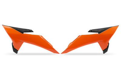 KTM SX Radiator Covers - Orange - KT05030#127