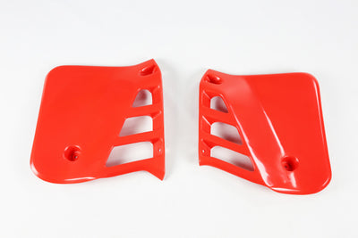 Honda CR Radiator Covers - Red - HO02603#061