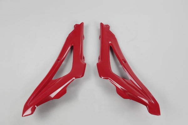 Husqvarna WR Radiator Covers - Red - HU03316#062