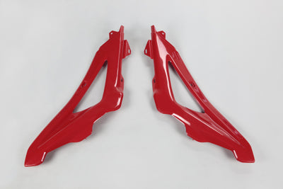 Husqvarna WR Radiator Covers - Red - HU03334#062