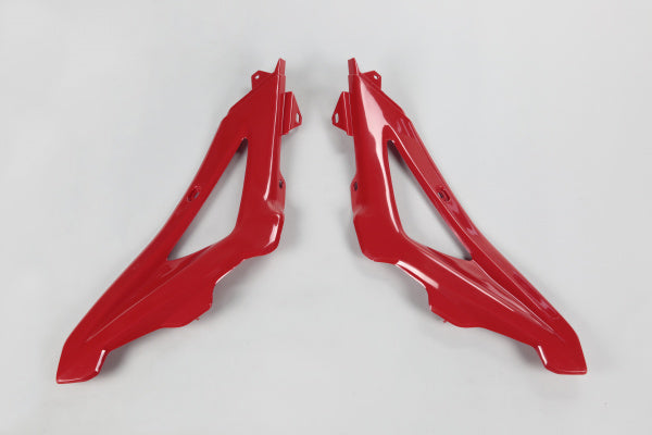 Husqvarna WR Radiator Covers - Red - HU03334#062