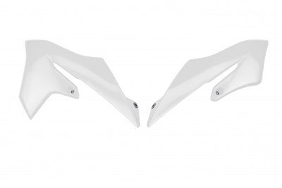 Yamaha YZ Radiator Covers - White - YA04867#046