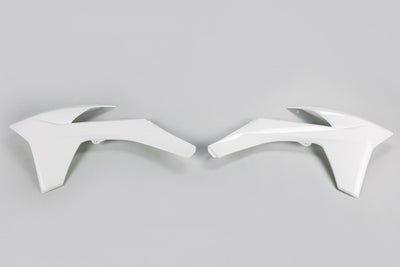 KTM SX Radiator Covers - White - KT04022#047
