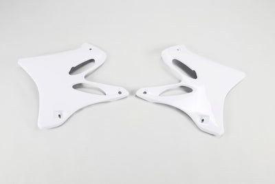 Yamaha YZ Radiator Covers - White - YA03846#046