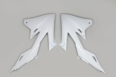 Suzuki RMZ Radiator Covers - White - SU04941#041
