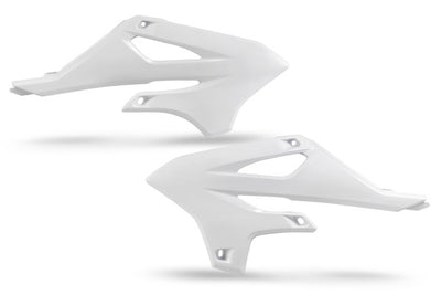 Yamaha YZ Radiator Covers - White - YA04882#046