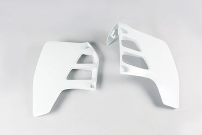 Suzuki RM Radiator Covers - White - SU02908#041