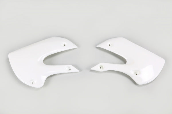 Kawasaki KLX Radiator Covers - White - KA03733#047