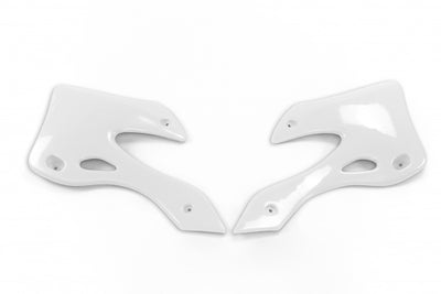 Kawasaki KX Radiator Covers - White - KA03720#047