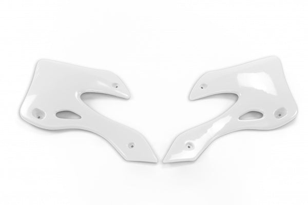 Kawasaki KX Radiator Covers - White - KA03720#047
