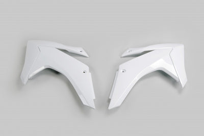 Honda CRF Radiator Covers - White - HO04675#041