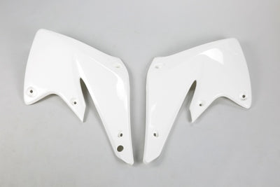 Kawasaki KXF Radiator Covers - White - KA03756#047