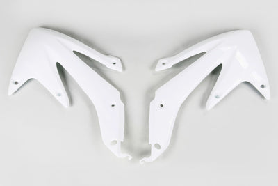 Honda CRF Radiator Covers - White - HO04634#041