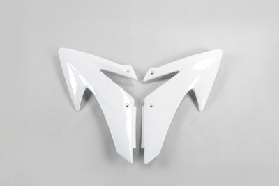 Honda CRF Radiator Covers - White - HO04650#041