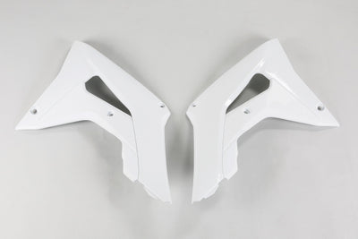 Honda CRF Radiator Covers - White - HO04682#041