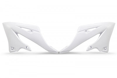 Yamaha YZ Radiator Covers - White - YA04876#046