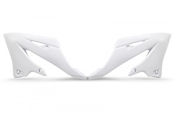 Yamaha YZ Radiator Covers - White - YA04876#046
