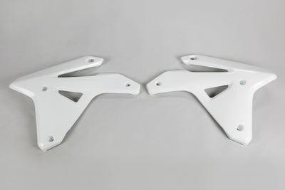 Suzuki RMZ Radiator Covers - White - SU04905#041