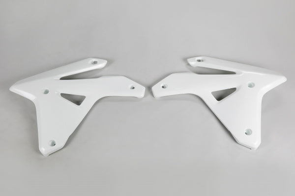 Suzuki RMZ Radiator Covers - White - SU04905#041
